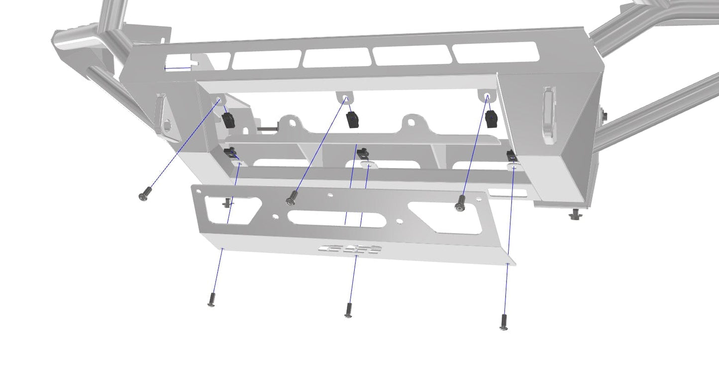 CBI/Prinsu 3RD GEN TOYOTA TACOMA DAKAR HYBRID BUMPER | 2016-2021