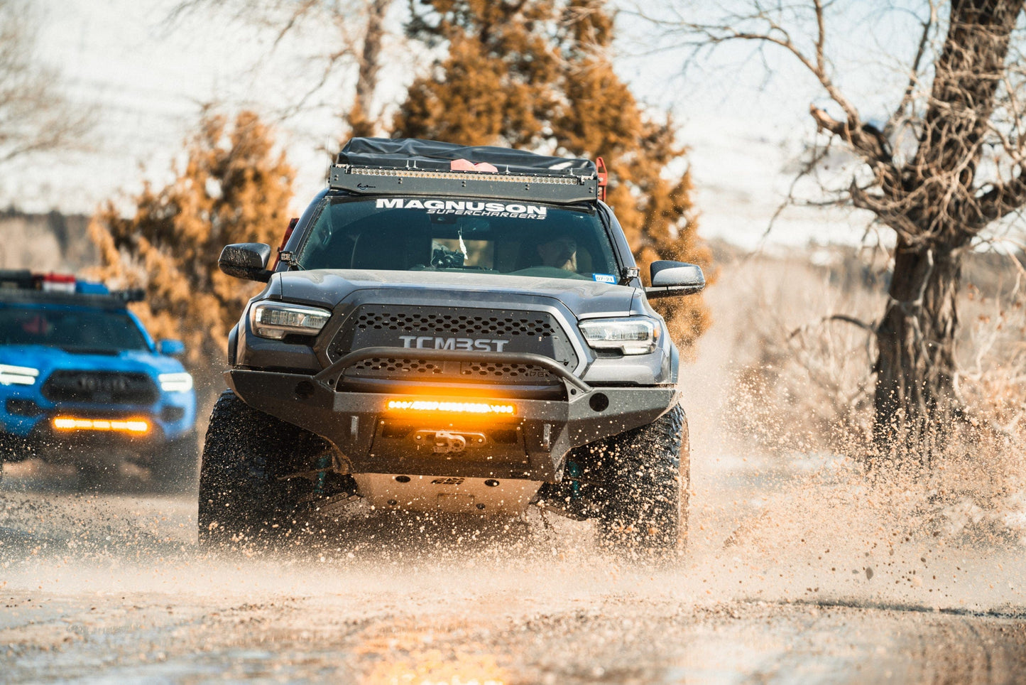 CBI/Prinsu TOYOTA TACOMA BAJA FRONT BUMPER | 2016-2021
