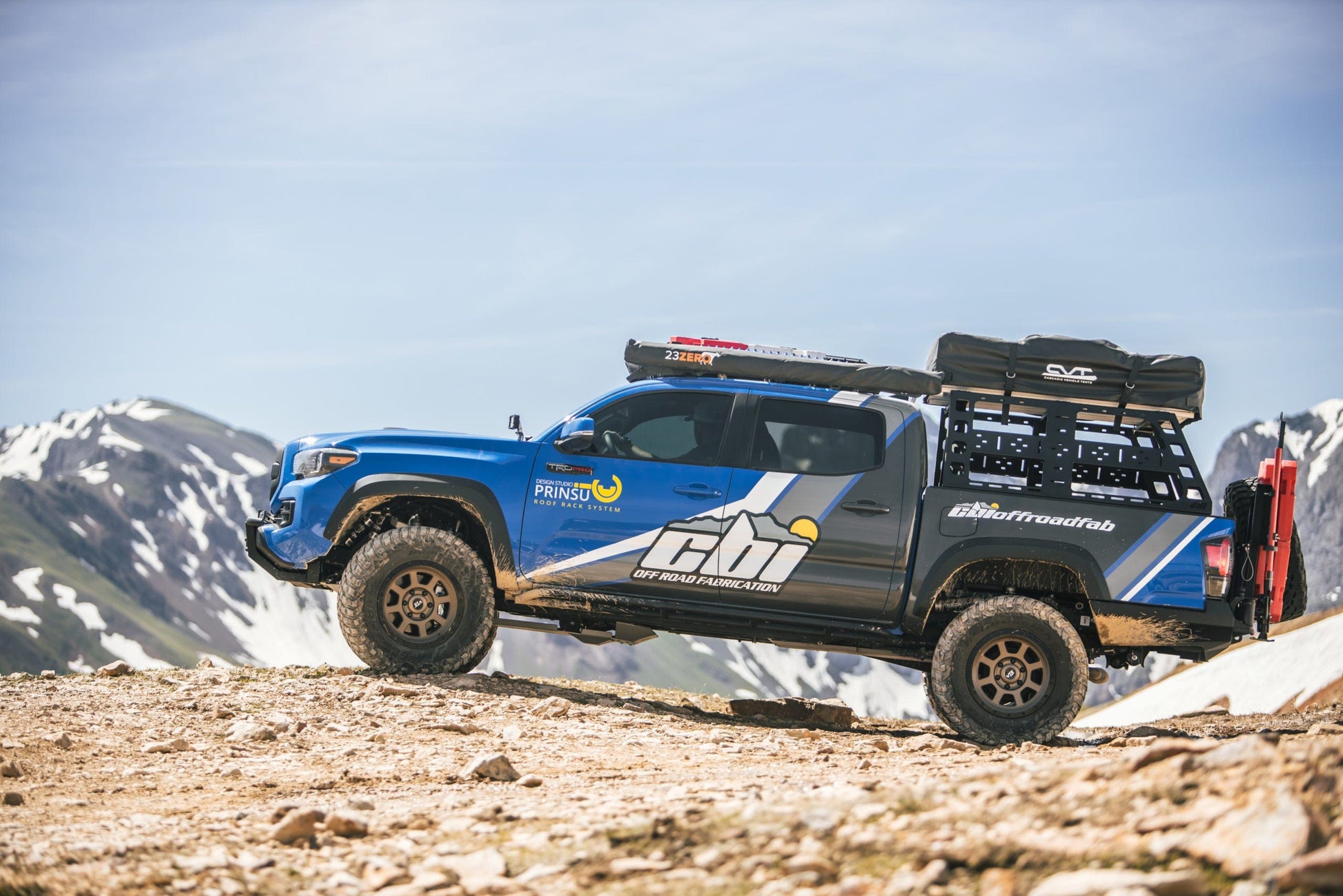 CBI/Prinsu TOYOTA TACOMA ROOF RACK HEIGHT BED RACK | 2005-2021
