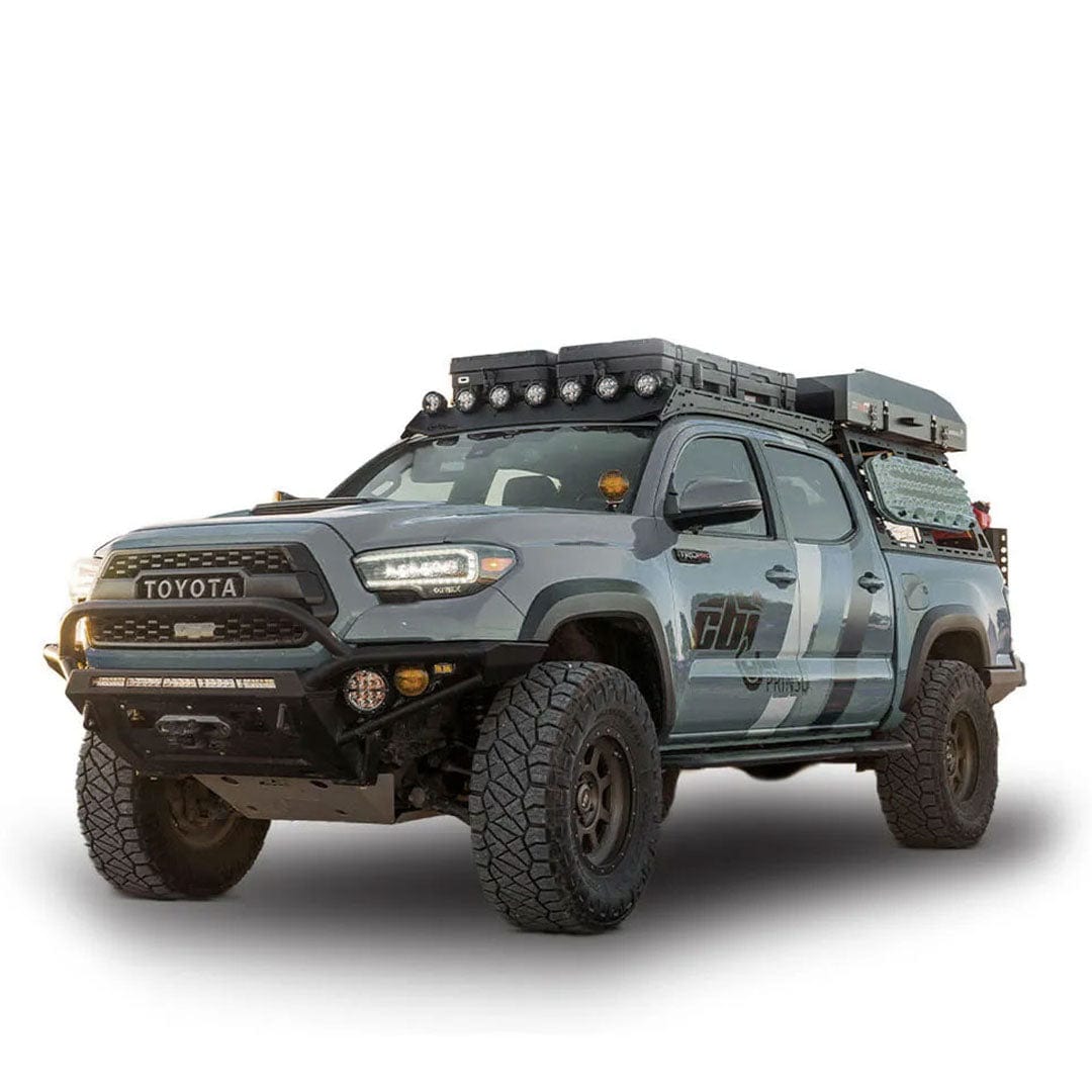 CBI/Prinsu variation Prinsu Pro Roof Rack – 2005–2023 Tacoma Double Cab