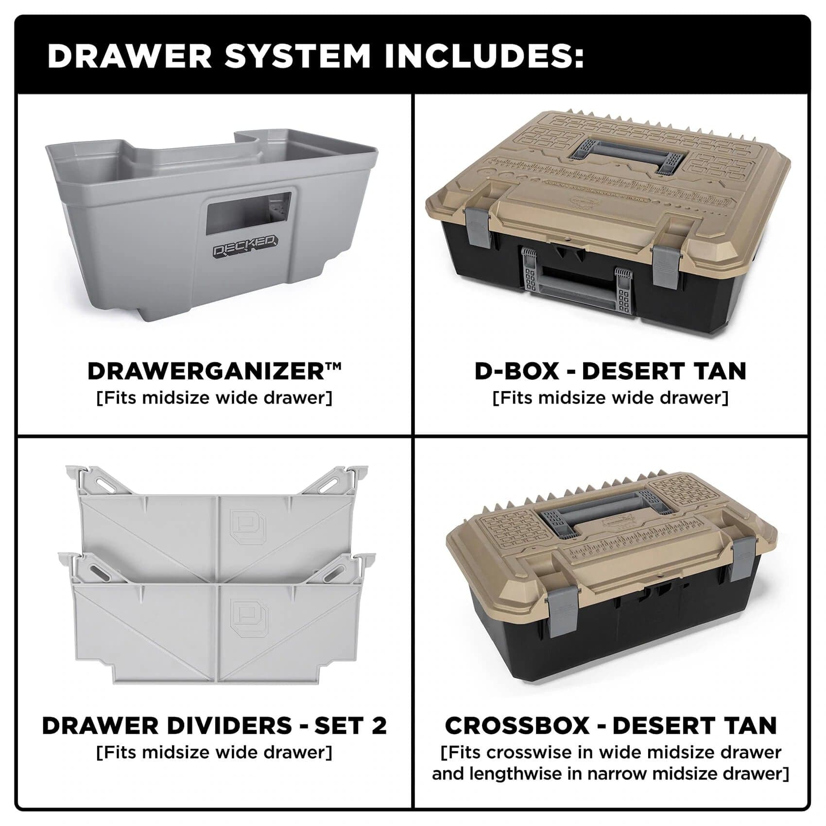Decked DECKED DRAWER SYSTEM
