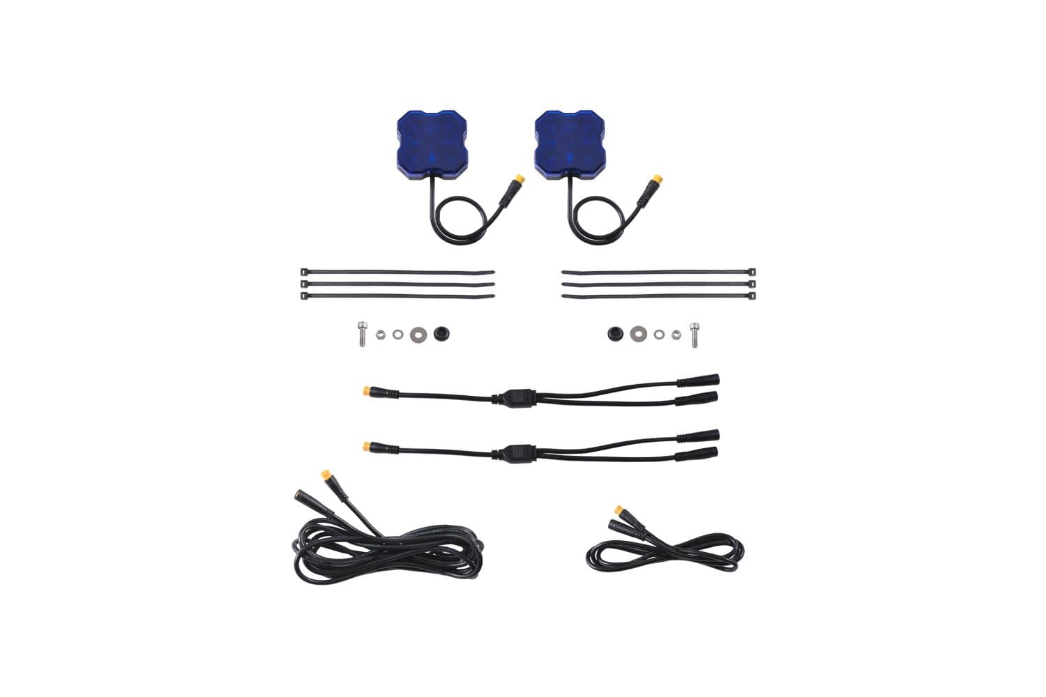 Diode Dynamics Blue Stage Series Single-Color LED Rock Light (Add-On 2-Pack)