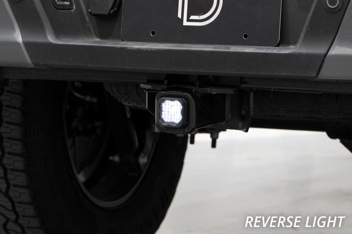 Diode Dynamics C1R + Brake HitchMount LED Pod Reverse Kit For 2005-2015 Toyota Tacoma