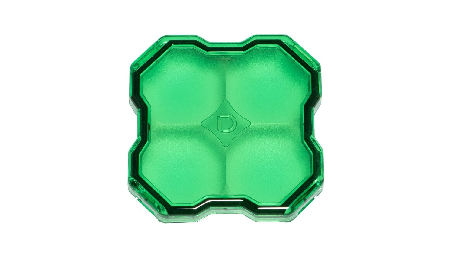 Diode Dynamics Clear / Green Stage Series Rock Light Lens (One)