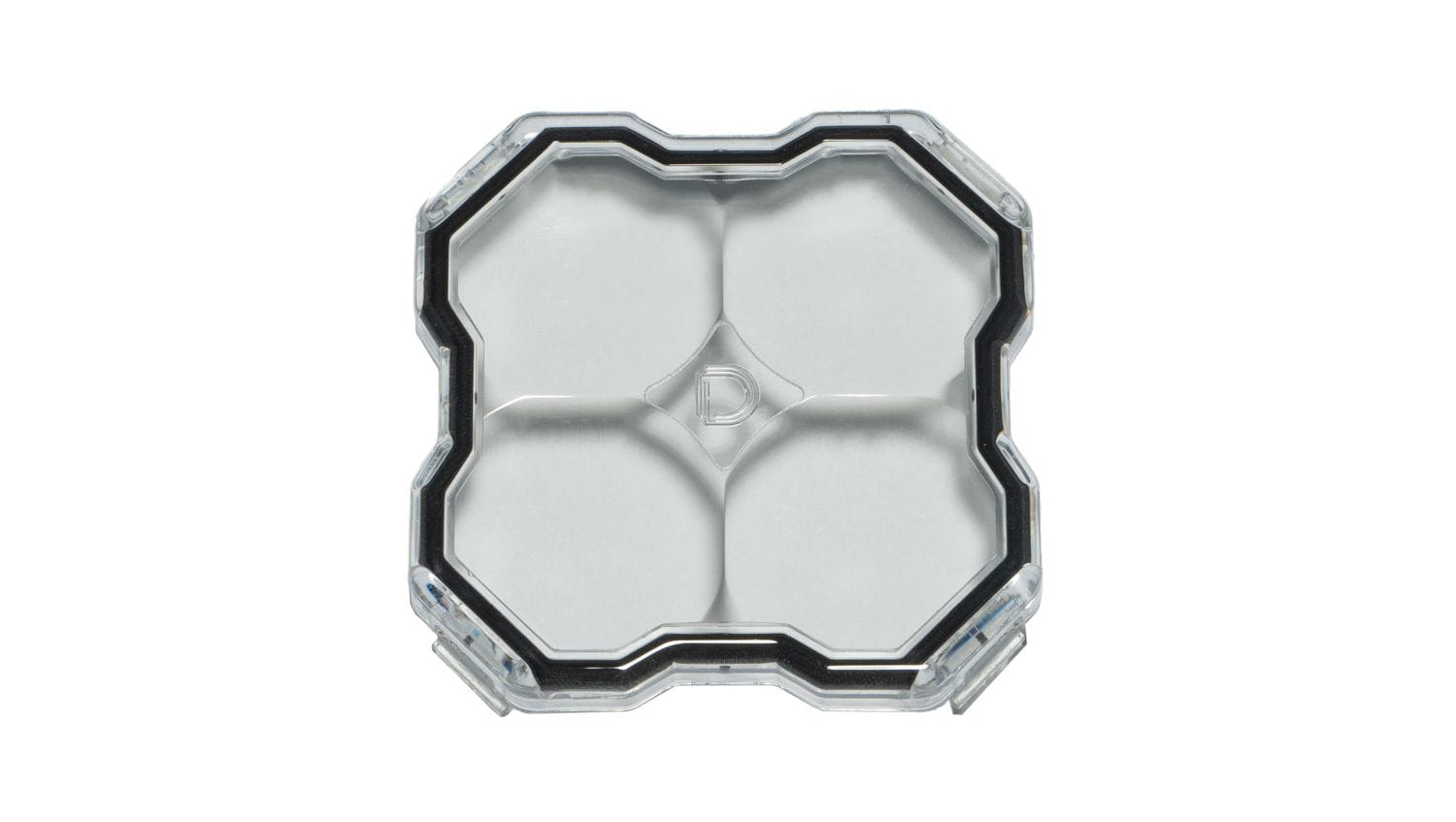 Diode Dynamics Clear / White-Clear Stage Series Rock Light Lens (One)