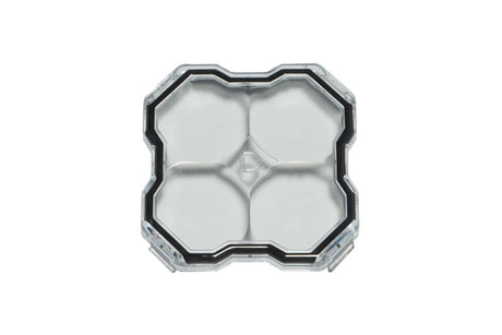 Diode Dynamics Clear / White-Clear Stage Series Rock Light Lens (One)