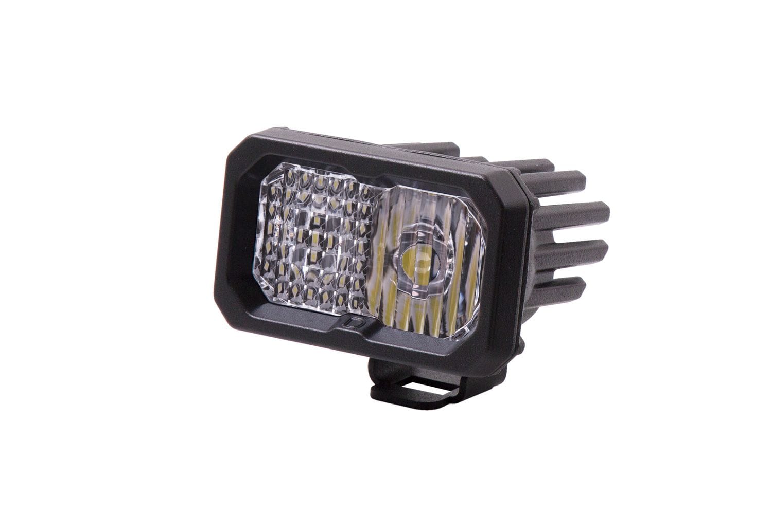 Diode Dynamics Combo / Cool White (6000K) Stage Series 2" SAE/DOT White Sport Standard LED Pod (One)