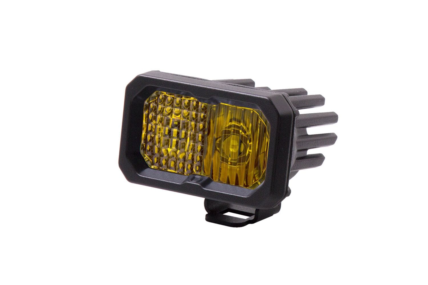 Diode Dynamics Combo Stage Series 2" SAE Yellow Pro Standard LED Pod (One)