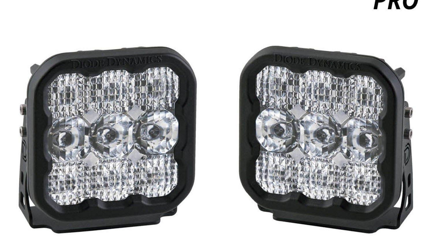 Diode Dynamics Driving Stage Series 5" White Pro LED Pod (Pair)