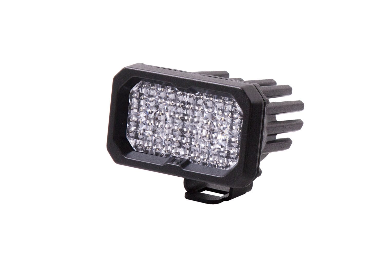 Diode Dynamics Flood / Cool White (6000K) Stage Series 2" SAE/DOT White Sport Standard LED Pod (One)