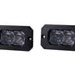 Diode Dynamics Flood / Cool White (6000K) Stage Series 2" SAE White Pro Flush Mount LED Pod (Pair)