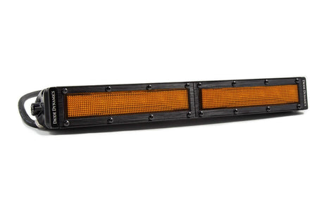 Diode Dynamics Flood Stage Series 12" SAE Amber Light Bar (One)