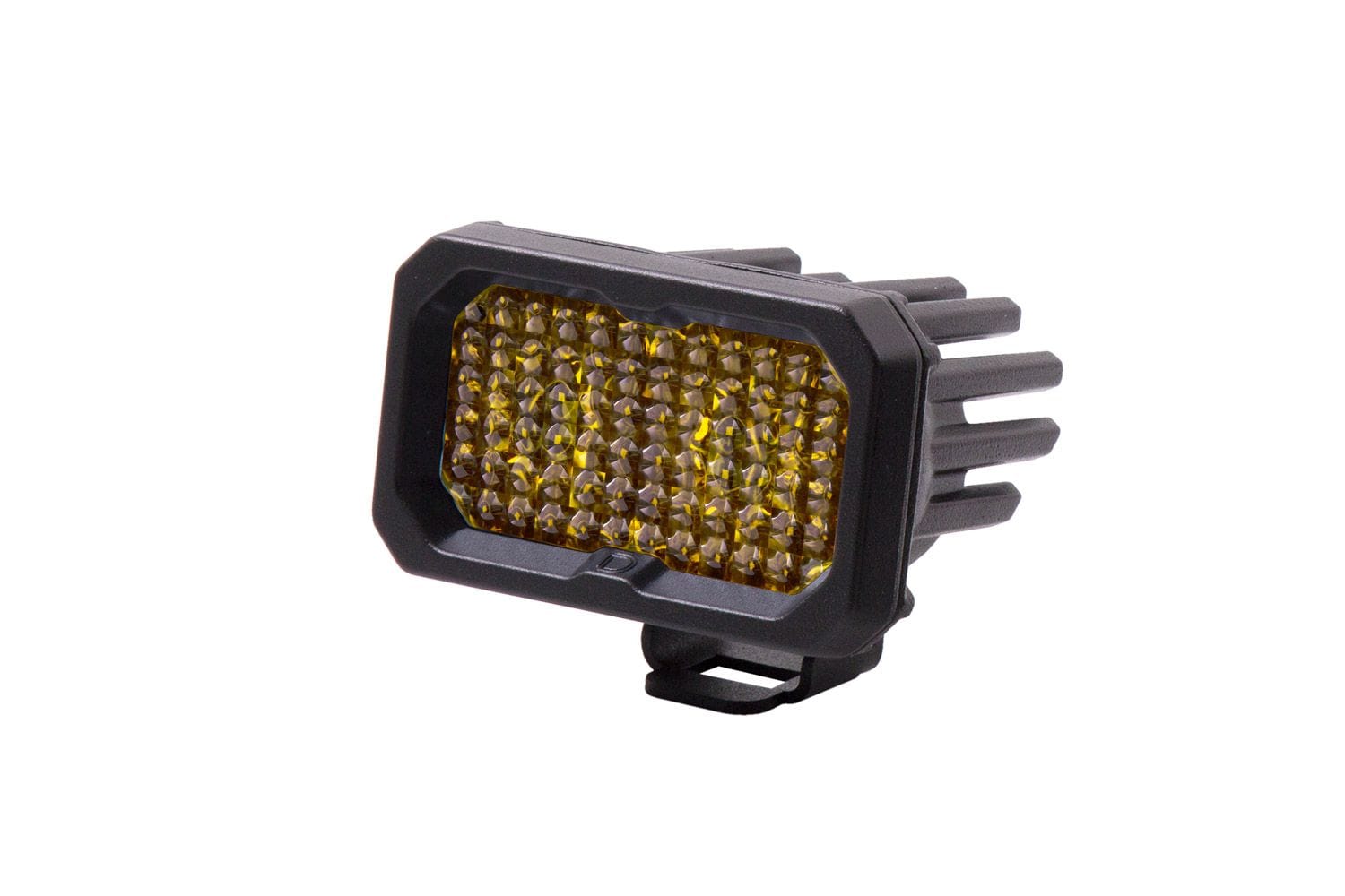 Diode Dynamics Flood Stage Series 2" SAE Yellow Pro Standard LED Pod (One)