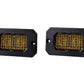 Diode Dynamics Flood Stage Series 2" SAE Yellow Sport Flush Mount LED Pod (Pair)