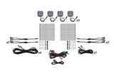 Diode Dynamics No / No Stage Series RGBW LED Rock Light Kit (12-Pack)
