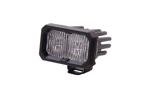 Diode Dynamics SAE Fog / Cool White (6000K) Stage Series 2" SAE/DOT White Pro Standard LED Pod (One)