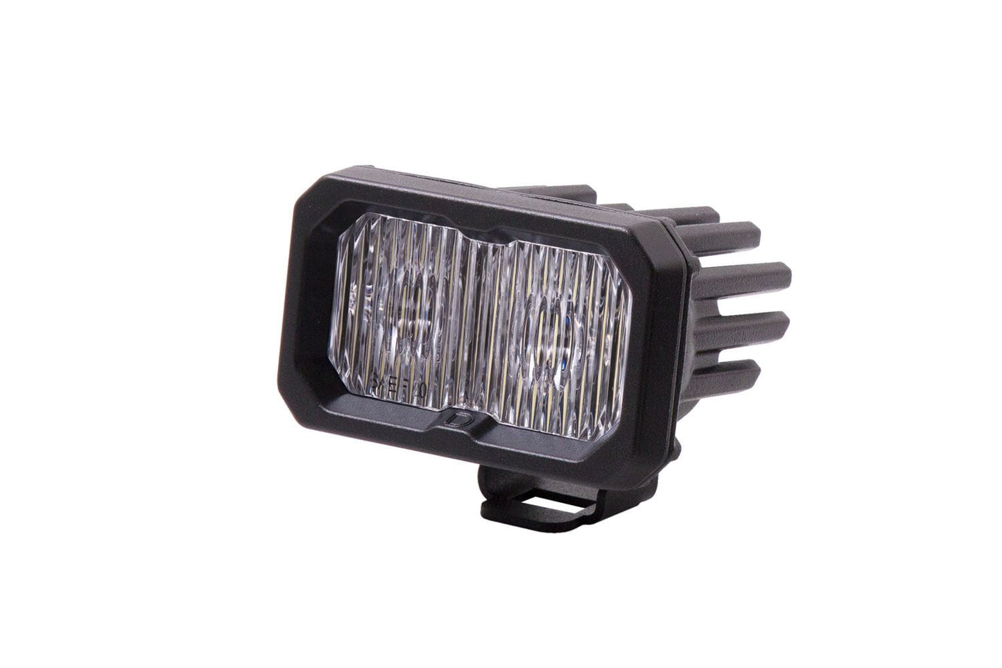 Diode Dynamics SAE Fog / Cool White (6000K) Stage Series 2" SAE/DOT White Sport Standard LED Pod (One)