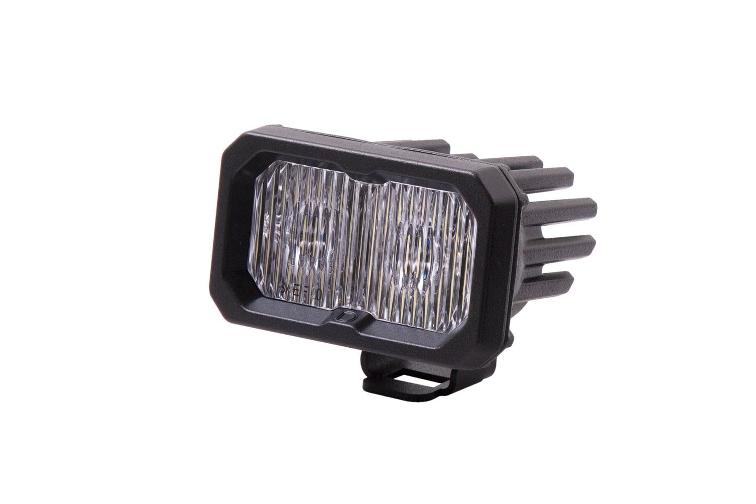 Diode Dynamics SAE Fog / Cool White (6000K) Stage Series 2" SAE/DOT White Sport Standard LED Pod (One)