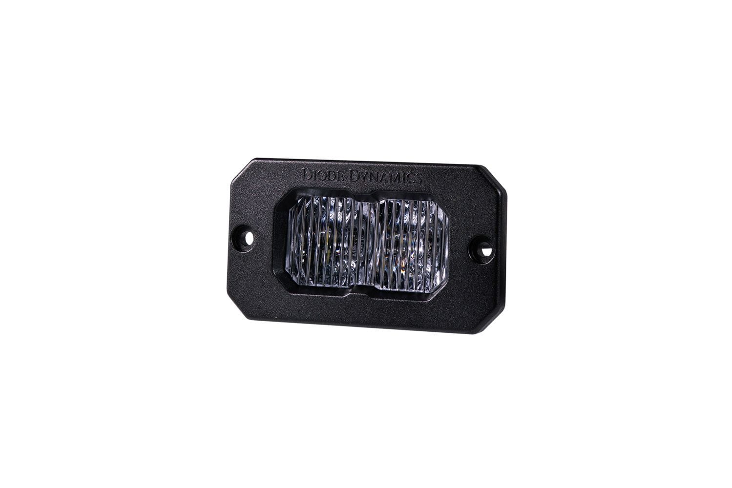 Diode Dynamics SAE Fog / Cool White (6000K) Stage Series 2" SAE White Pro Flush Mount LED Pod (One)