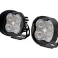 Diode Dynamics SAE Fog / N/A Stage Series 3" SAE/DOT White Sport Angled LED Pod (Pair)