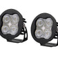 Diode Dynamics SAE Fog / None Stage Series 3" SAE/DOT White Pro Round LED Pod (Pair)