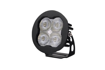 Diode Dynamics SAE Fog / None Stage Series 3" SAE White Max Round LED Pod (One)