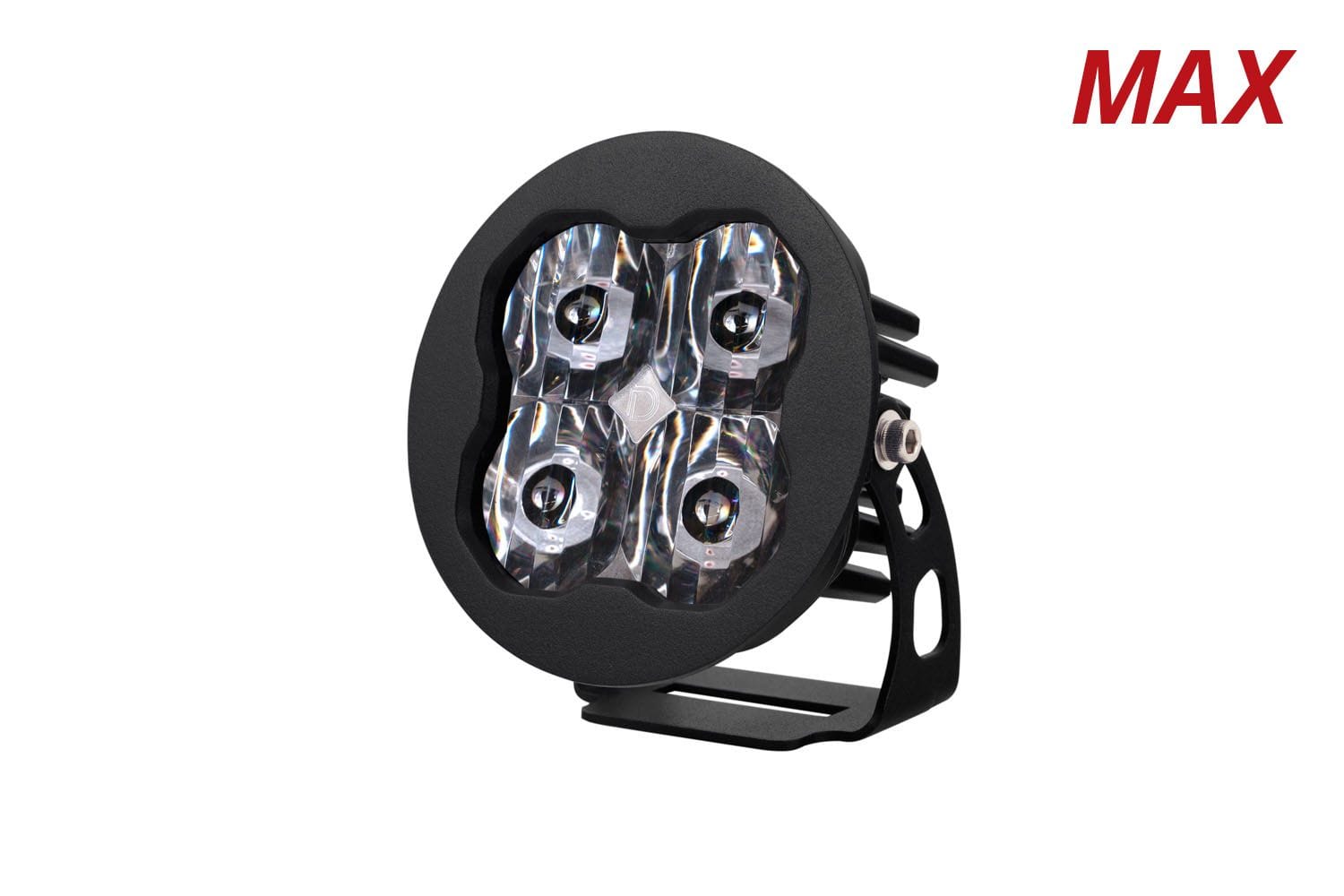 Diode Dynamics SAE Fog / None Stage Series 3" SAE White Max Round LED Pod (One)