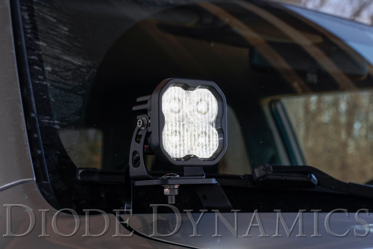 Diode Dynamics SAE Fog / None Stage Series 3" SAE White Max Round LED Pod (One)