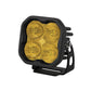 Diode Dynamics SAE Fog / None Stage Series 3" SAE Yellow Pro LED Pod (One)