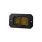 Diode Dynamics SAE Fog Stage Series 2" SAE Yellow Sport Flush Mount LED Pod (One)