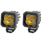 Diode Dynamics Spot / Amber Stage Series C1 Yellow Pro Standard LED Pod (Pair)