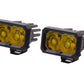 Diode Dynamics Spot Stage Series 2" SAE Yellow Pro Standard LED Pod (Pair)