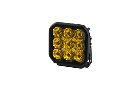 Diode Dynamics Spot Stage Series 5" Yellow Sport LED Pod (One)