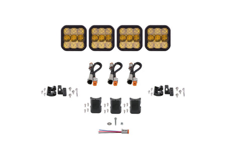 Diode Dynamics SS5 CrossLink 4-Pod LED Light Bar (One)