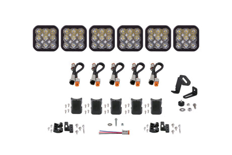 Diode Dynamics SS5 CrossLink 6-Pod LED Light Bar (One)