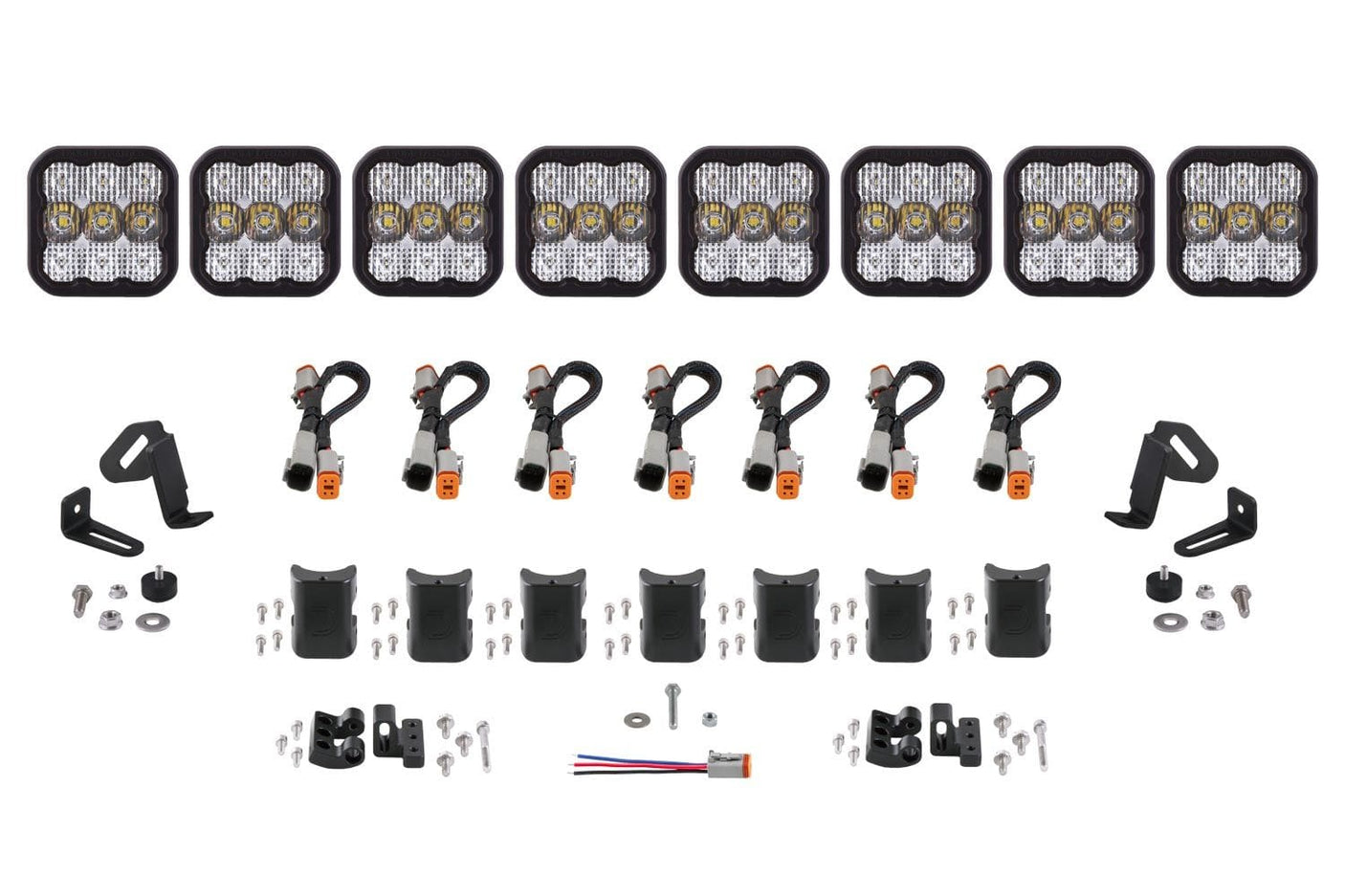 Diode Dynamics SS5 CrossLink 8-Pod LED Light Bar (One)