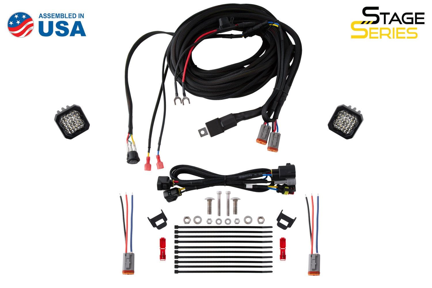 Diode Dynamics SSC1 / Sport Stage Series Reverse Light Kit For 2016-2023 Toyota Tacoma
