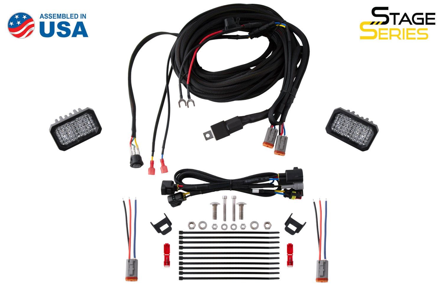 Diode Dynamics SSC2 / Sport Stage Series Reverse Light Kit For 2016-2023 Toyota Tacoma