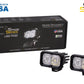 Diode Dynamics Stage Series 2" SAE/DOT White Sport Standard LED Pod (Pair)