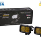 Diode Dynamics Stage Series 2" SAE Yellow Pro Standard LED Pod (Pair)