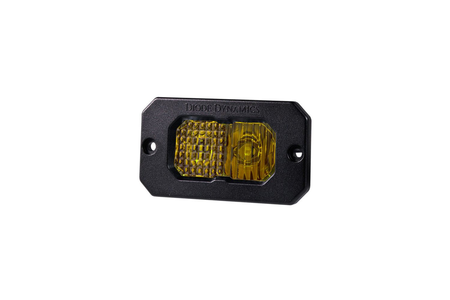 Diode Dynamics Stage Series 2" SAE Yellow Sport Flush Mount LED Pod (One)
