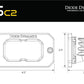 Diode Dynamics Stage Series 2" SAE Yellow Sport Flush Mount LED Pod (One)