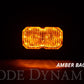 Diode Dynamics Stage Series 2" SAE Yellow Sport Flush Mount LED Pod (One)