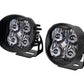 Diode Dynamics Stage Series 3" SAE/DOT White Pro Angled LED Pod (Pair)
