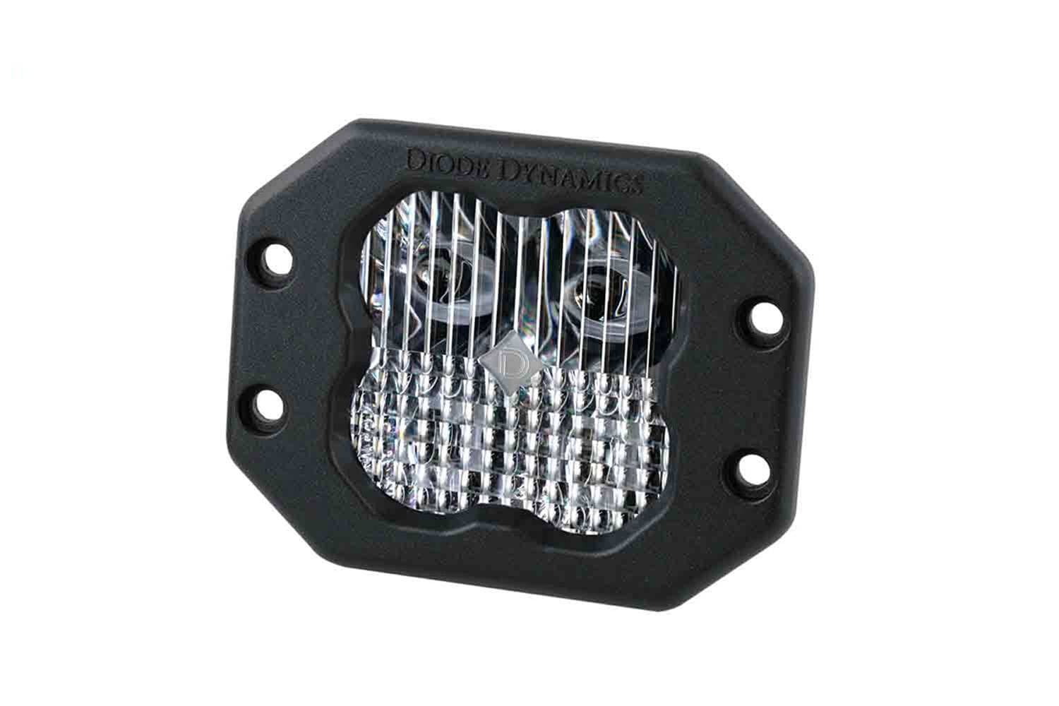 Diode Dynamics Stage Series 3" SAE/DOT White Pro Flush Mount LED Pod (One)