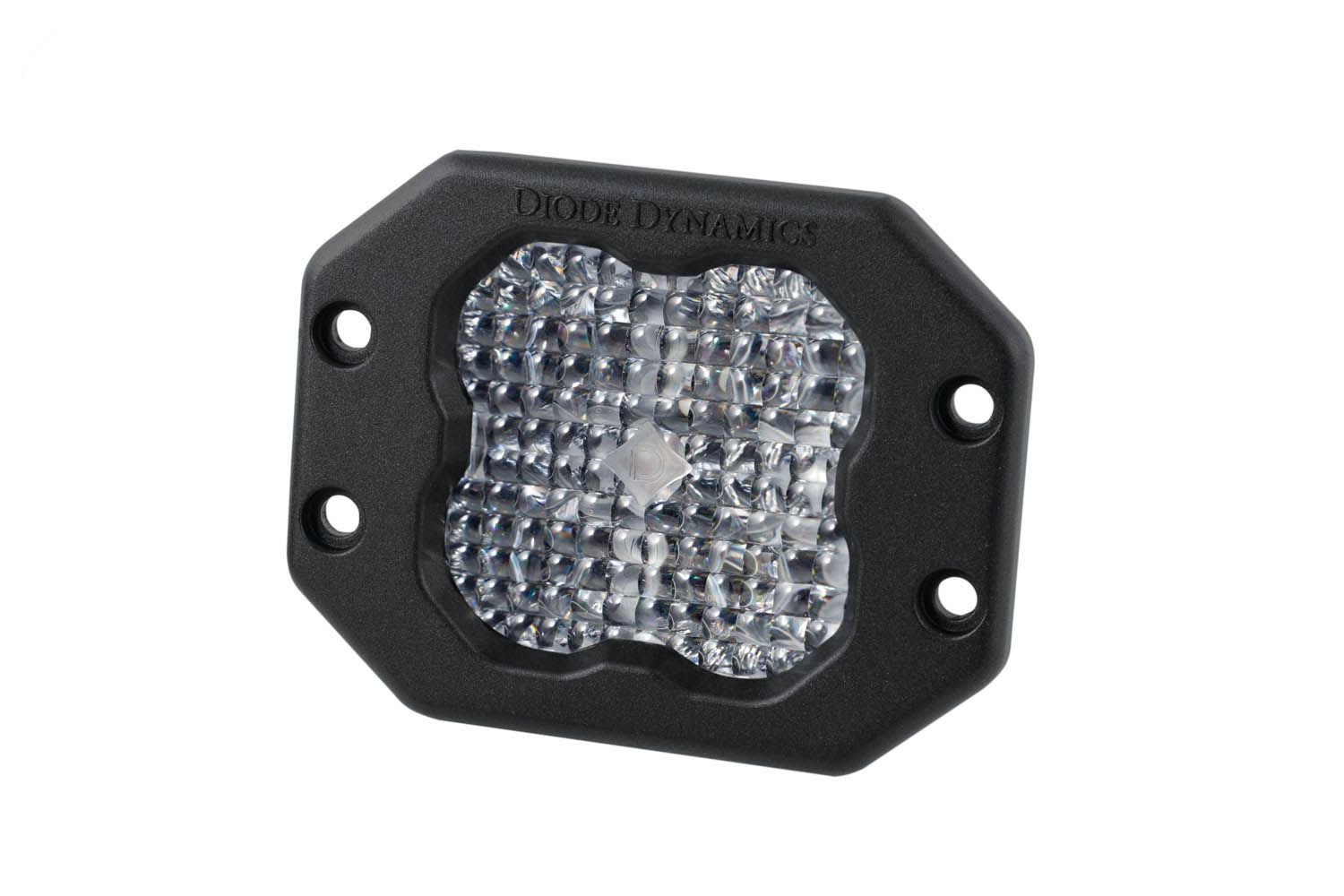 Diode Dynamics Stage Series 3" SAE/DOT White Pro Flush Mount LED Pod (One)