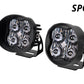 Diode Dynamics Stage Series 3" SAE/DOT White Sport Angled LED Pod (Pair)