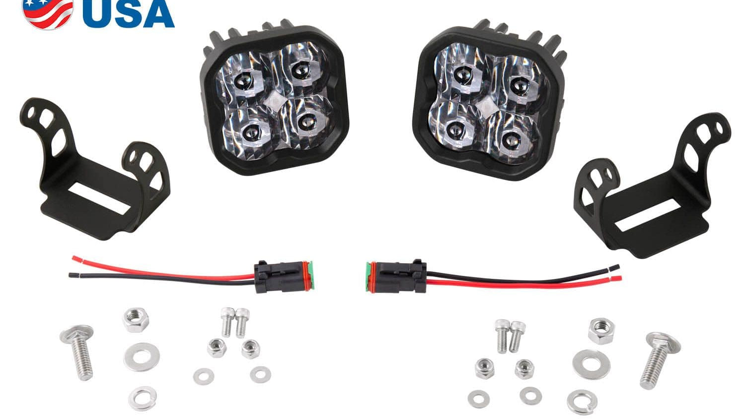 Diode Dynamics Stage Series 3" SAE/DOT White Sport LED Pod (Pair)