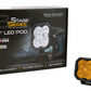 Diode Dynamics Stage Series 3" SAE Yellow Max LED Pod (One)