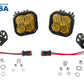 Diode Dynamics Stage Series 3" SAE Yellow Pro LED Pod (Pair)